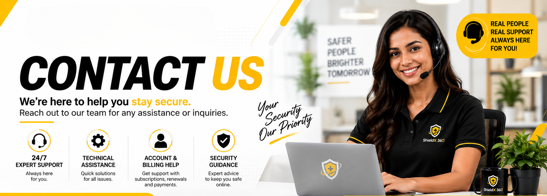 Contact QorviX - We're here to help you stay secure.